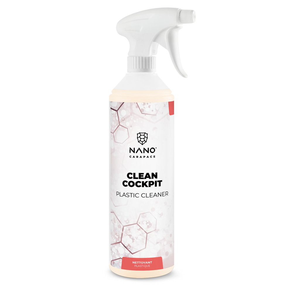 Nano Carapace Nettoyant Plastique - Clean Cockpit Spray