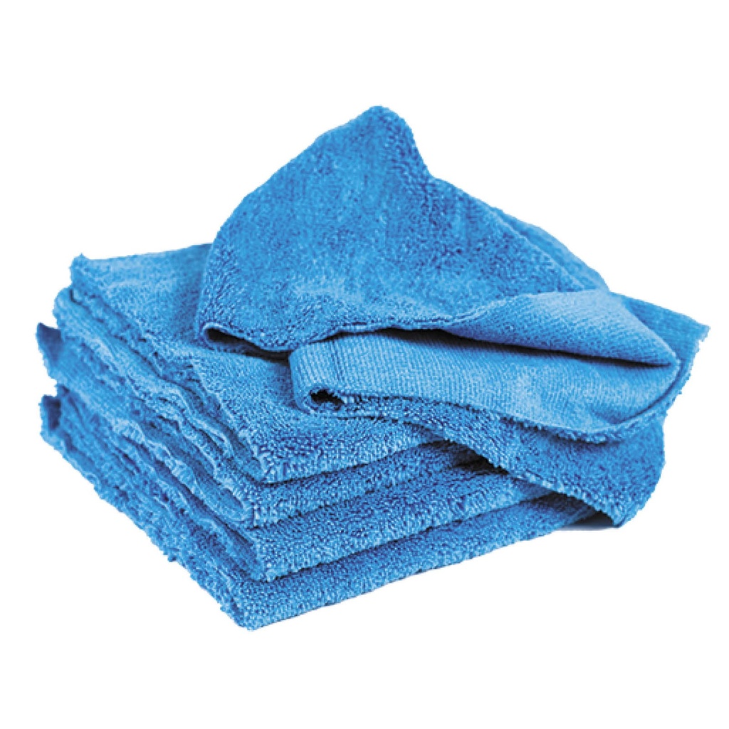 Cartec Microfibre Bleu - Pack de 5